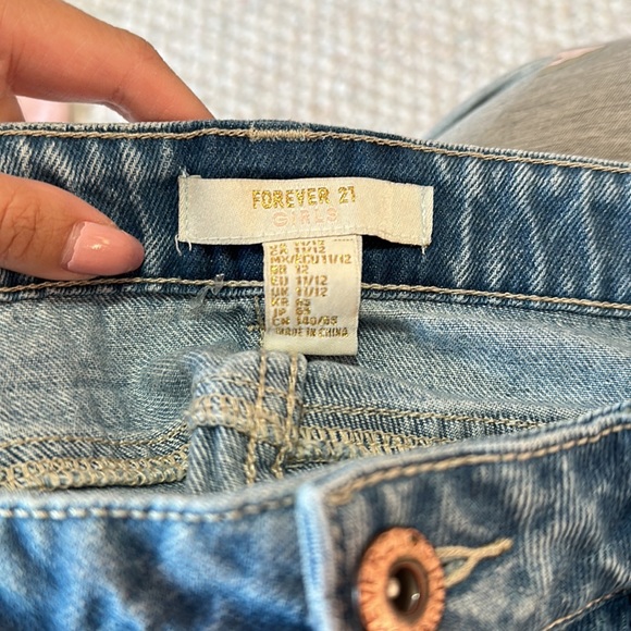 Forever21 Girl’s Denim Skirt - Picture 3 of 3